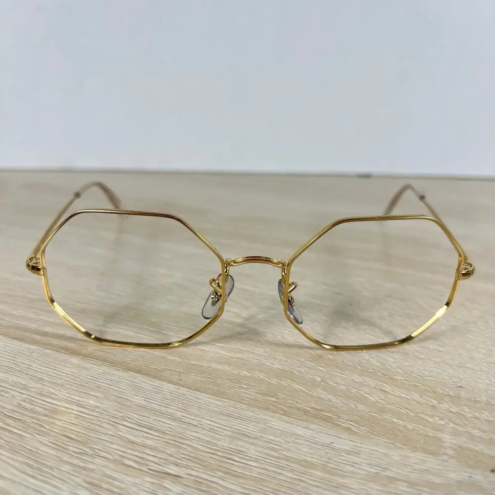 Ray-Ban RB1972 Octagon 9196/31 Sunglasses Gold Frames Only 54-19-145 Italy